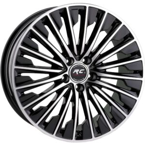 RC Jant RC-1142 / 434 / 435 Black Full Polish 18 İnç Jant Takımı (4 Adet)