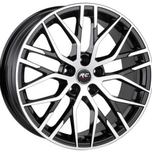 RC Jant RC-170 Black Full Polish 18 İnç Jant Takımı (4 Adet)