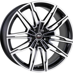 RC Jant RC-320 / 321 Black Full Polish 20 İnç Jant Takımı (4 Adet)