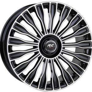 RC Jant RC-344 / 345 Black Full Polish 18 İnç Jant Takımı (4 Adet)