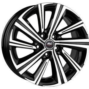 RC Jant RC-341 Black Full Polish 15 İnç Jant Takımı (4 Adet)