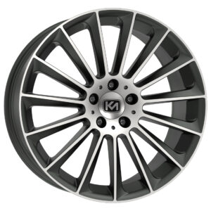 Kormetal Jant KM 3318 Matt Metallic Graphite Diamond 18 İnç Jant Takımı (4 Adet)