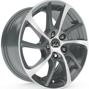 Kormetal Jant KM 635 Gun Metal Diamond 16 İnç Jant Takımı (4 Adet)