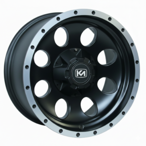 Kormetal Jant KM 644 ET-1 Matt Black Lip Diamond 16 İnç Jant Takımı (4 Adet)