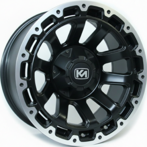 Kormetal Jant KM 744 Matt Black Lip Diamond 17 İnç Jant Takımı (4 Adet)