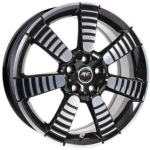 RC Jant RC-106 Black Full Polish 17 İnç Jant Takımı (4 Adet)