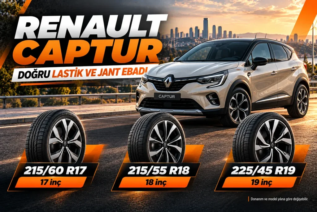 Dacia Sandero İçin Doğru Lastik ve Jant Ebadı Nedir Alternatif Ölçüler Neler